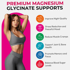 CNFHDI Magnesium Gummies raspberry-flavor close-up for easy daily supplementation