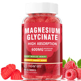 CNFHDI Magnesium Glycinate Gummies front view for easy daily relaxation.