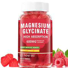 CNFHDI Magnesium Glycinate Gummies front view for easy daily relaxation.