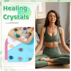 Cobee two shapes multicolor crystals for diverse meditation visuals
