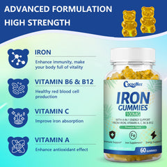 Close-up of CocoaNee gummies with berry flavor and chewy texture.