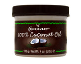 COCOCARE 4 oz coconut oil jar for skin and hair hydration