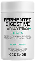 Codeage Fermented Digestive Enzymes bottle front view for daily support