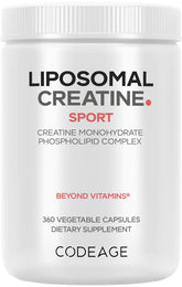 Codeage Liposomal Creatine bottle ready for daily training support.
