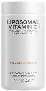 Codeage Liposomal Vitamin C bottle with high-dose delivery for daily use