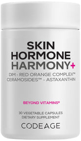 Codeage Skin Hormone Harmony+ bottle front for daily skin support