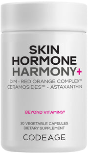 Codeage Skin Hormone Harmony+ bottle front for daily skin support