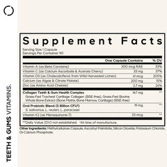 Codeage Teeth & Gums probiotic blend supports balance in the mouth