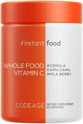 Codeage Whole Food Vitamin C with Acerola Cherry supports daily vitality