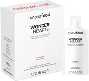 Codeage Wonder Heart bottle front view shows liposomal CoQ10 for easy daily use.