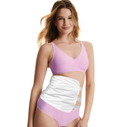 Cogetoro Castor Oil Pack Wrap front view on organic cotton, safe and comfortable.