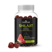 CogniTune Shilajit Gummies bottle front view with 1000mg per serving for energy support