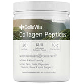 Colla Vita collagen peptides bottle supports daily joint comfort and skin hydration.