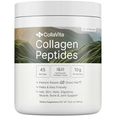 Colla Vita collagen peptides powder tub shown for daily joint and skin support