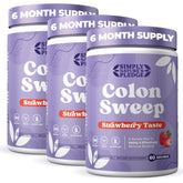 ColonSweep psyllium husk powder tub for gentle colon support