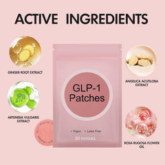 COLOROCK GLP-1 Patches vegan ingredients support a gentle daily routine.