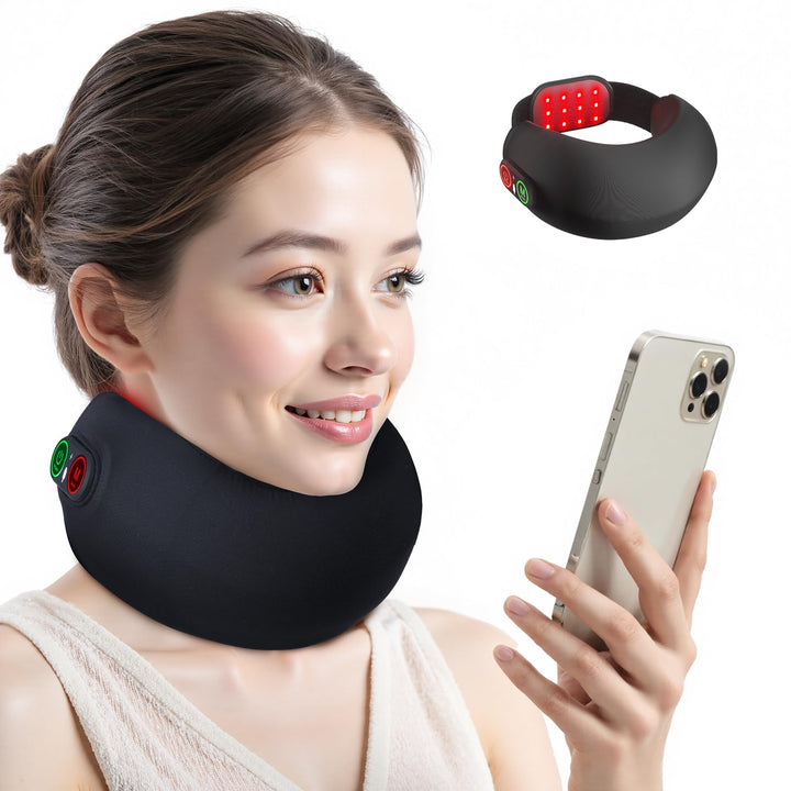 Comfytemp anti-head-down neck brace with adjustable strap for all-day comfort.