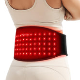 Comfytemp belt front view showcases portable red light therapy for on-the-go relief.