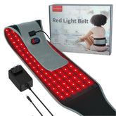 Comfytemp red light therapy belt front view showing compact design for at-home use
