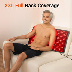 Comfytemp red light therapy mat with 480 LEDs delivers thorough coverage for larger areas.