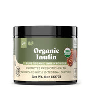 Complete Natural Products Pure Organic Inulin Powder bottle for daily gut support