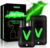 Concentrated Potent Salts Wake Up bottle pour shows quick energy boost for athletes
