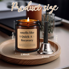 Conelist lavender soy candle highlighting relaxing scent for a soothing recovery