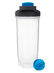 Contigo Shake & Go Fit bottle showing leak-proof lid for mess-free shaking on the move
