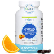 Core Med Science liposomal vitamin C 1000mg bottle supports daily immune health