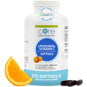 Core Med Science liposomal vitamin C bottle for everyday wellness.