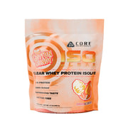 Core Nutritionals Iso Clear Whey Protein Isolate bottle pouring a refreshing post-workout shake