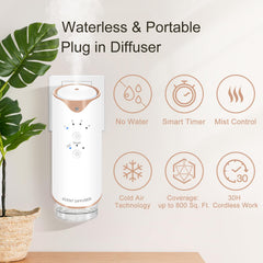 Corotue diffuser showing 130 ml capacity for long-lasting fragrance at home.