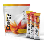CorVive energy mix sachets in a variety-pack display for quick energy