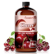 CosmicVeil Cherry essential oil 16oz bottle for versatile blends and diffusers