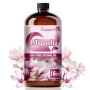 CosmicVeil Magnolia essential oil 16oz bottle for DIY blends and home fragrance.