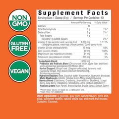 Country Farms Immune Defense scoop measures powder for easy daily use.