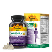 Country Life CORE Daily-1 bottle front showing complete daily nutrition for women 50+.