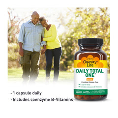 Country Life Daily Total One gluten-free certification badge signals dietary compatibility.