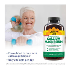 Country Life Target-Mins capsules closeup emphasizes gluten-free formula.