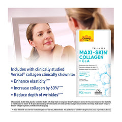 Country Life Verisol collagen tablets dissolve easily in water for quick use