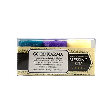 Coventry Creations Blessing Kit Good Karma triad pack shot for mindful rituals and balance