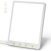 Covozon light therapy lamp in full 10,000 lux display for bright mornings.
