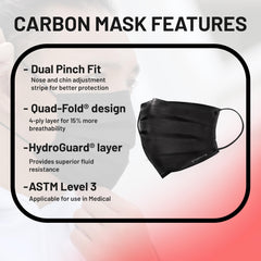 Cranberry USA C2900K mask close-up on earloops for durable design.