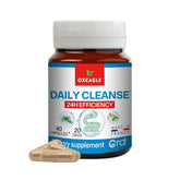 CRDT Colon Cleanse bottle front view for easy daily routine.