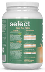 Creamy, smooth texture close-up of PEScience Pumpkin Pie vegan shake