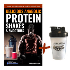 CRITICAL BENCH Pure Protein Shakes shaker cup for easy on-the-go protein shakes.