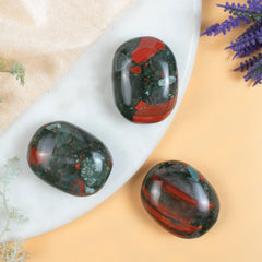 Crocon African Bloodstone with pouch for easy carry and mindful gifting
