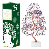 Crocon Amethyst Crystal Tree Base adds calm focus to your room.
