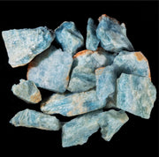 Crocon aquamarine rough bulk stones for tumbling and meditation