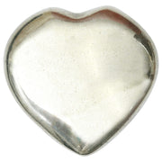 Crocon Golden Pyrite Heart 50mm palm gem for luck and abundance.